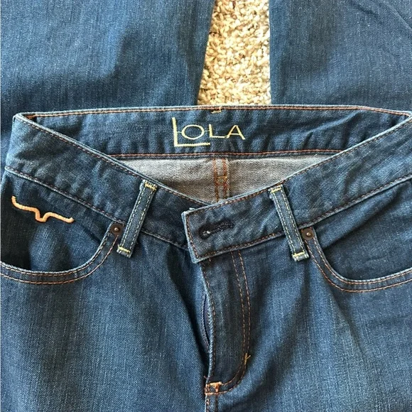 Kimes Ranch Blue Flare Wide Leg Jeans - Picture 4 of 4